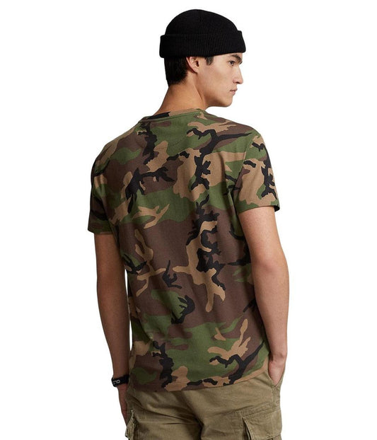 Classic Fit Camo Jersey Pocket T-Shirt
