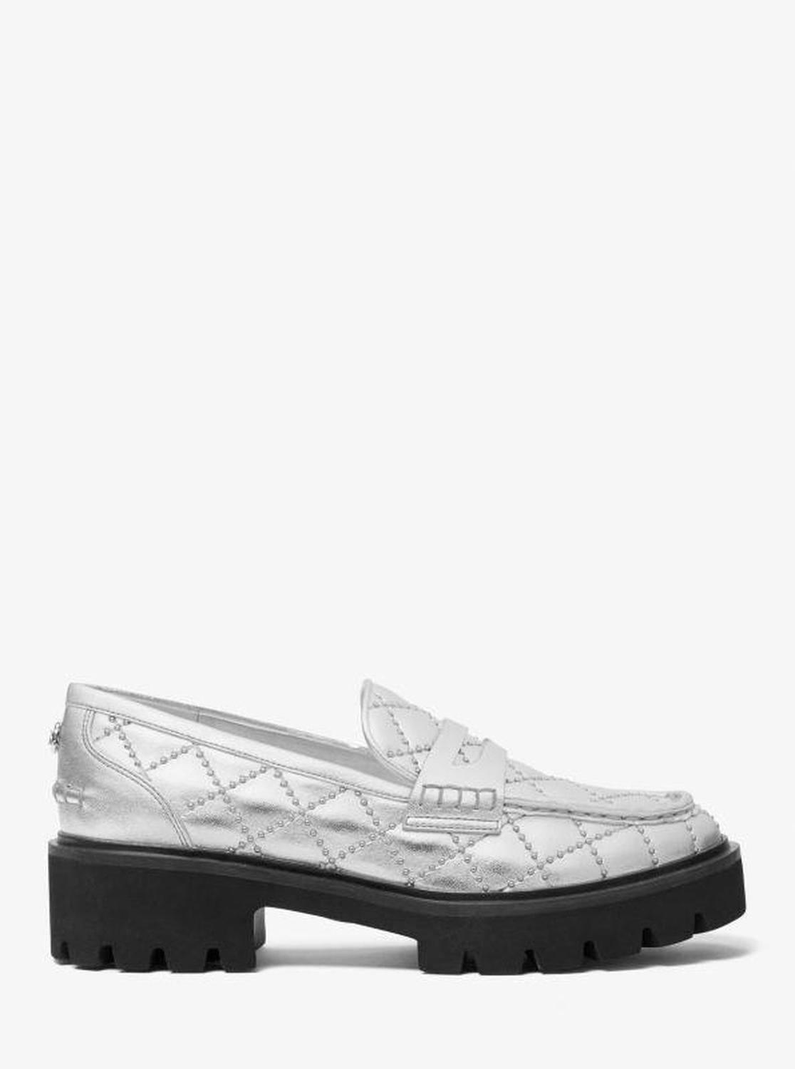 Holland Studded Metallic Loafer