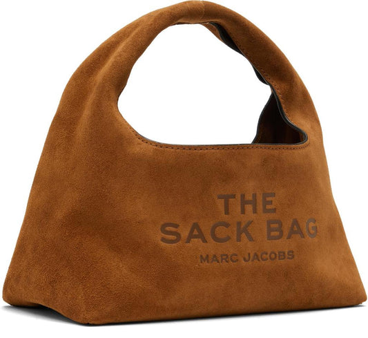 Tan 'The Suede Mini Sack' Tote