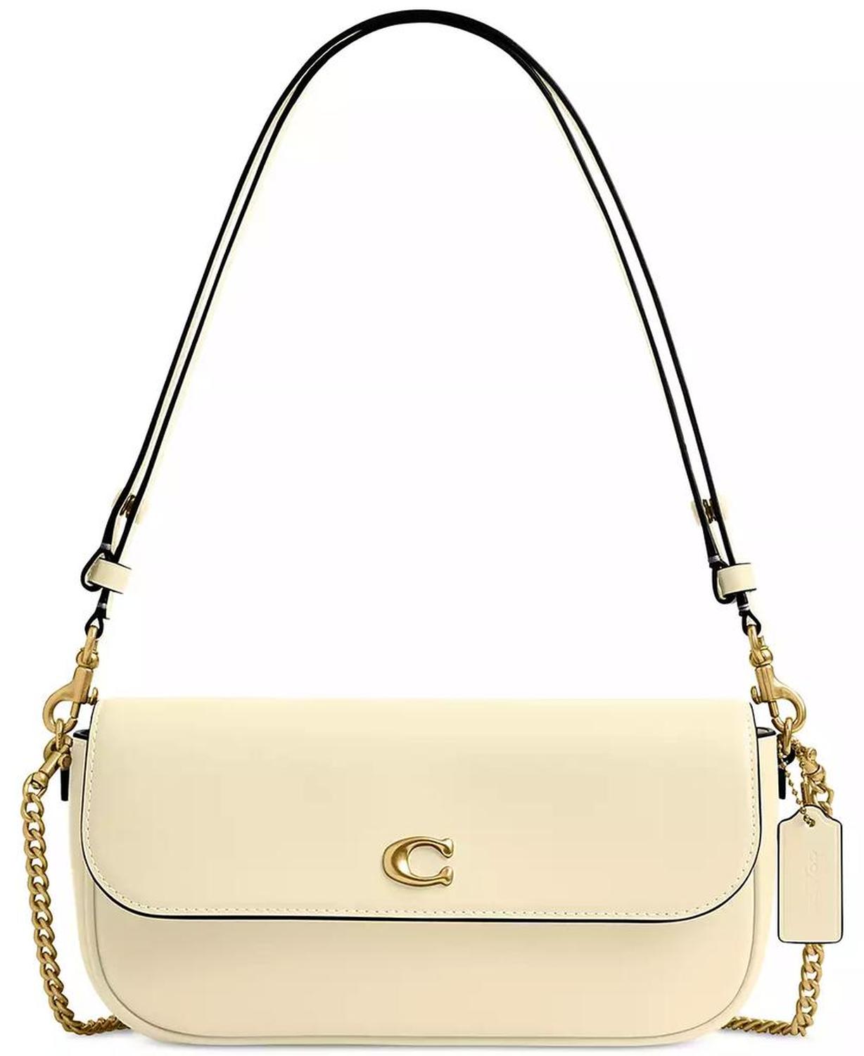 Brook Small Leather Flap Chain Bag