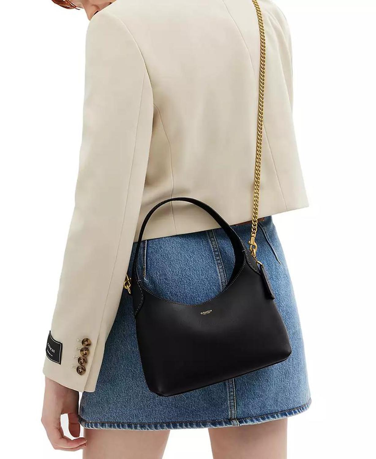 Small Leather Brooklyn Shoulder Bag 23