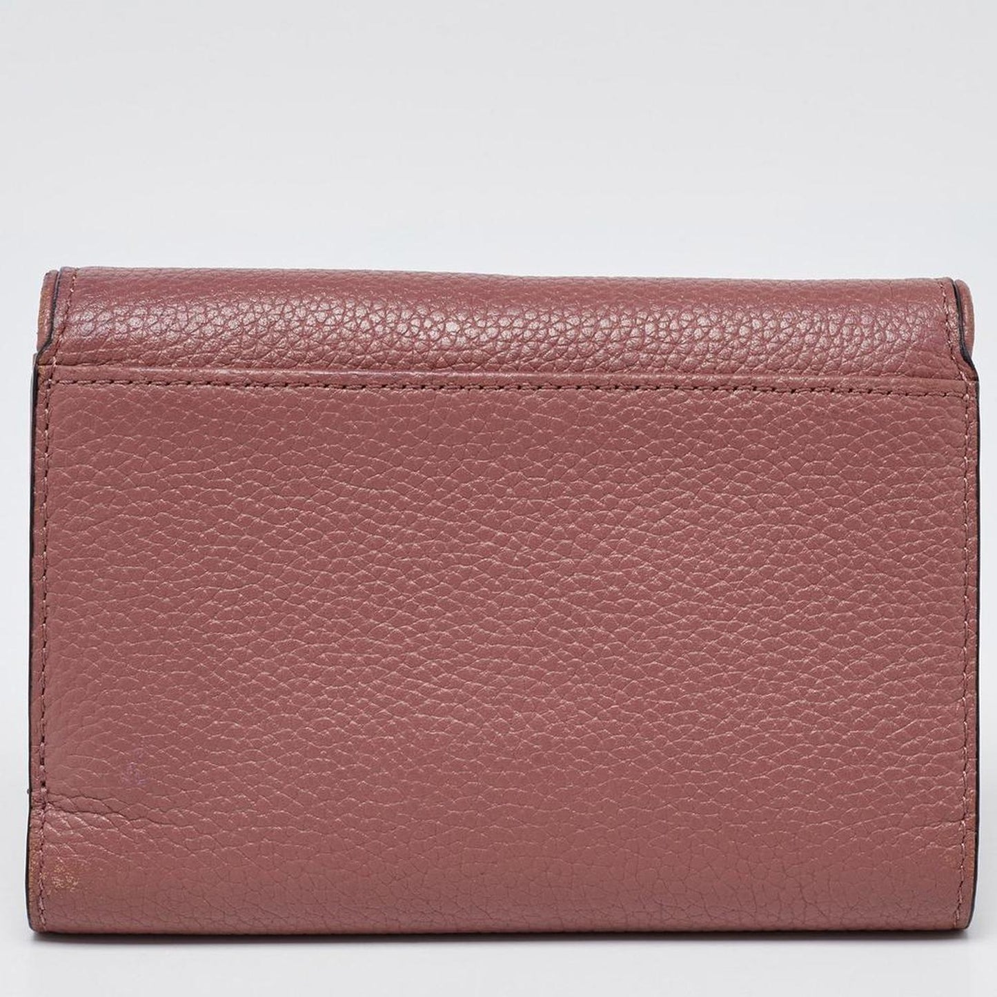 Kate Spade Pink Leather Trifold Compact Wallet