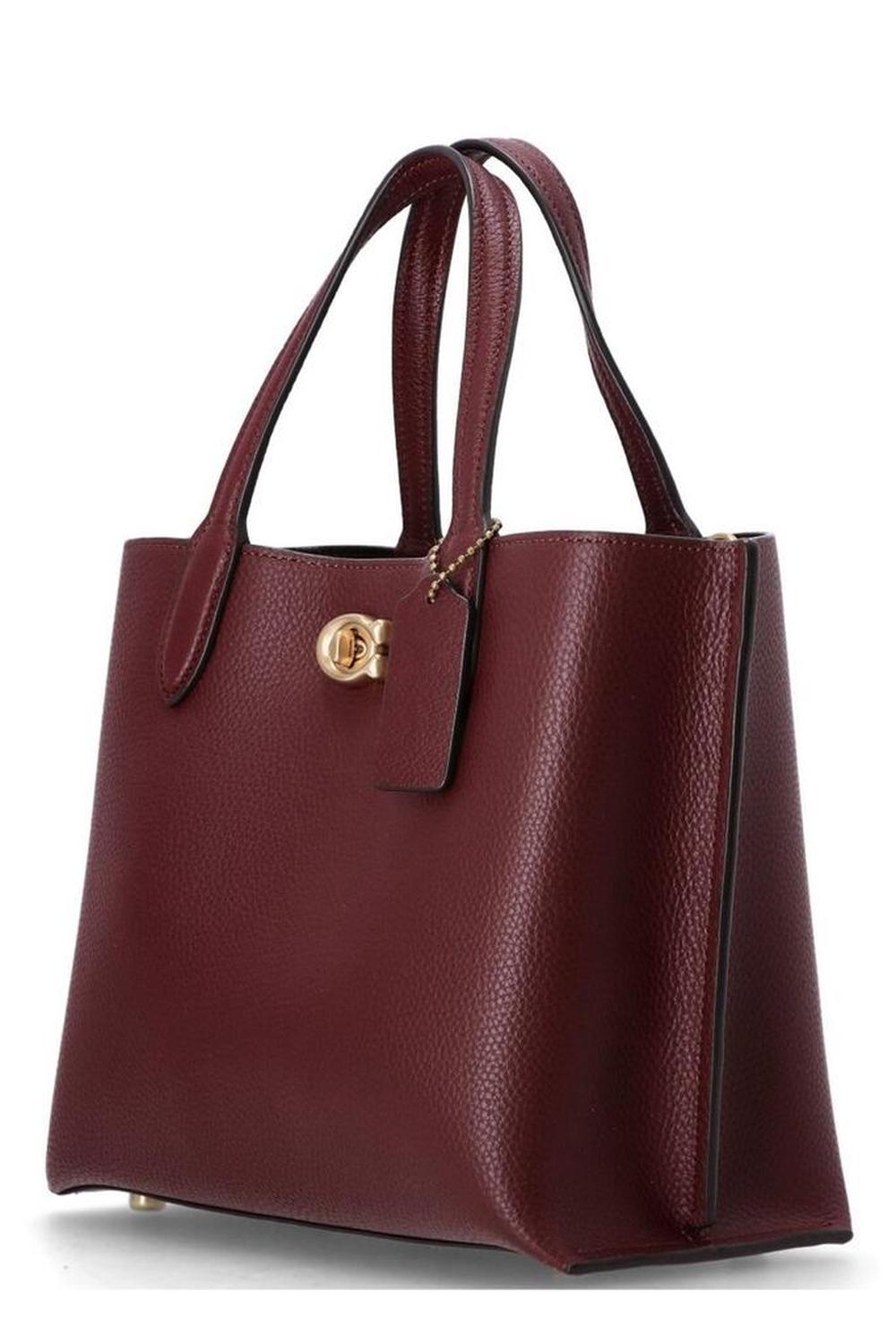 Coach Willow Twist-Lock Tote Bag