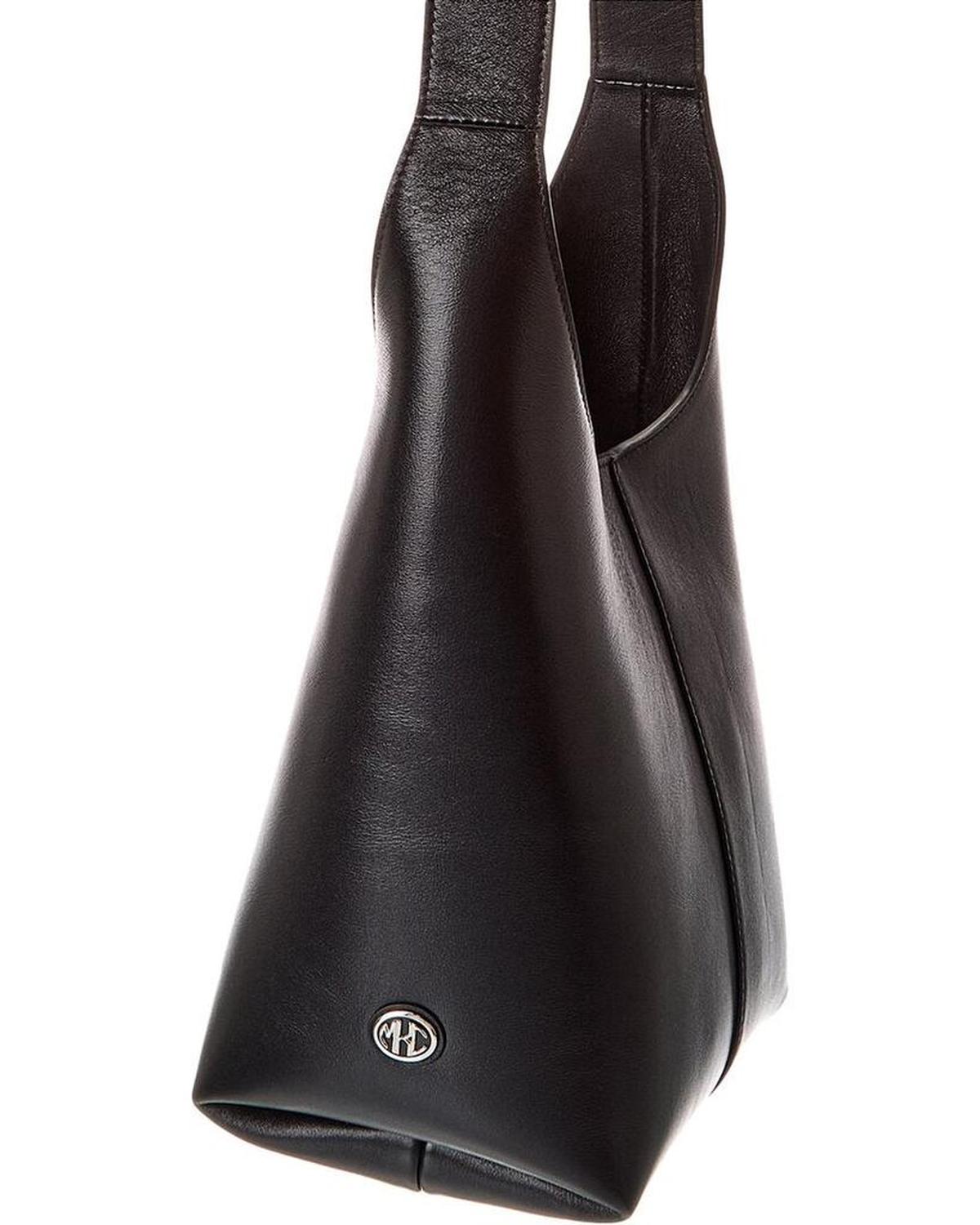 Collection Mini Leather Hobo Bag