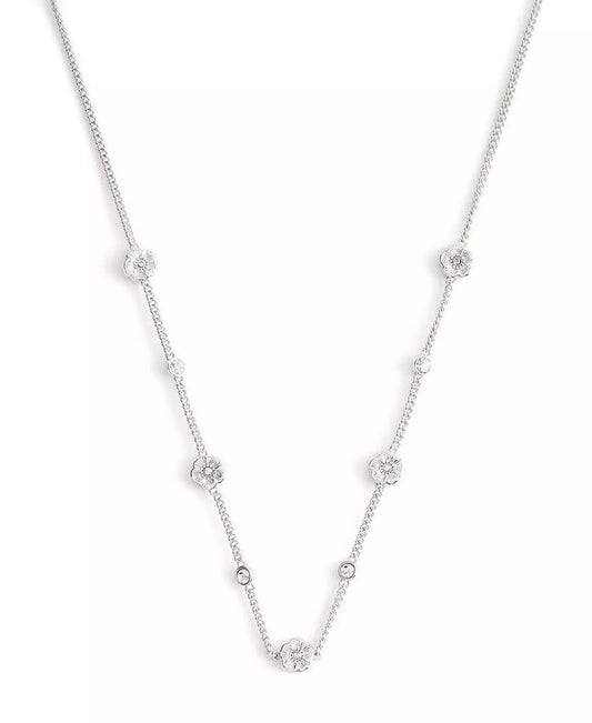 Faux Stone Signature Tea Rose Strand Necklace