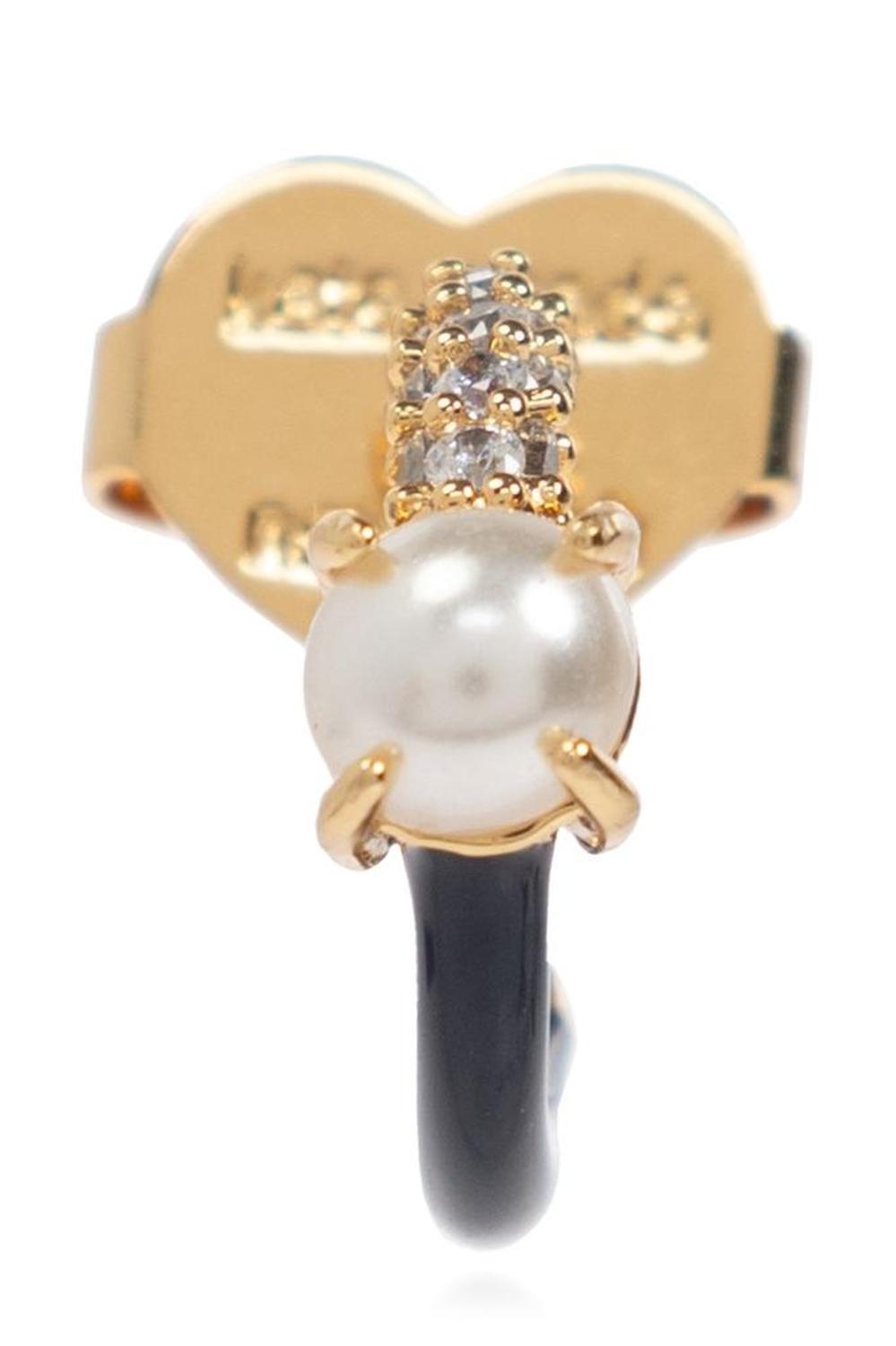 Kate Spade Hint Of Shimmer Huggies Earrings