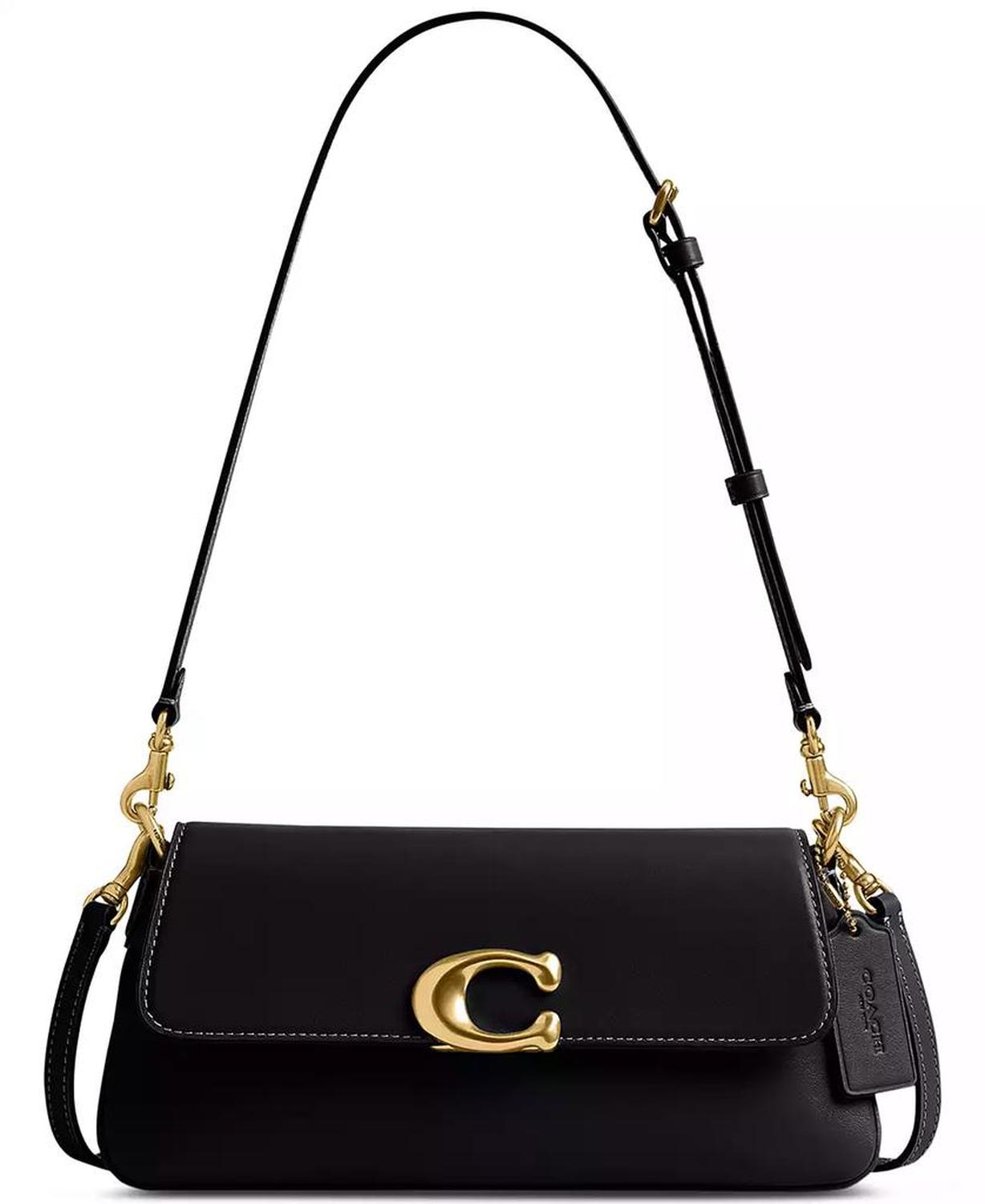 Small Jet Leather Shoulder Bag