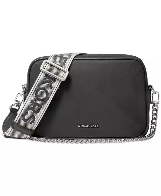 Bryant Medium Double Zip Chain Camera Nylon Crossbody