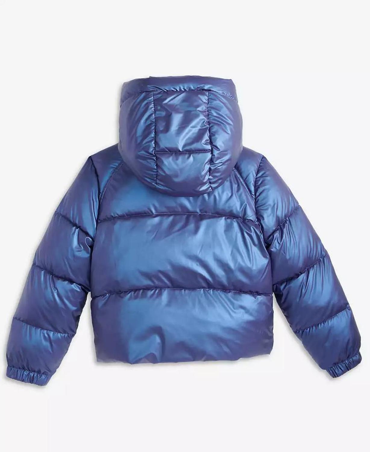 Big Girls Hooded Puffer Jacket