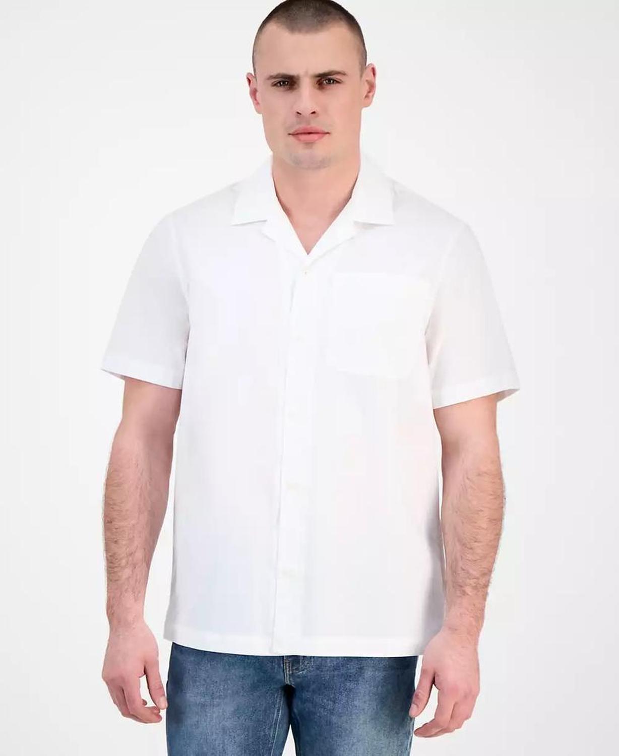 Men's Relaxed-Fit Solid Shirt