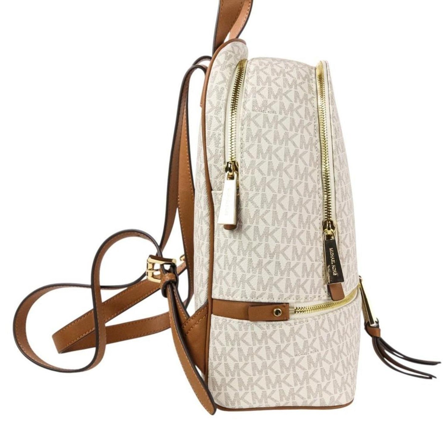Rhea Pvc Leather Backpack (Pre-Owned)