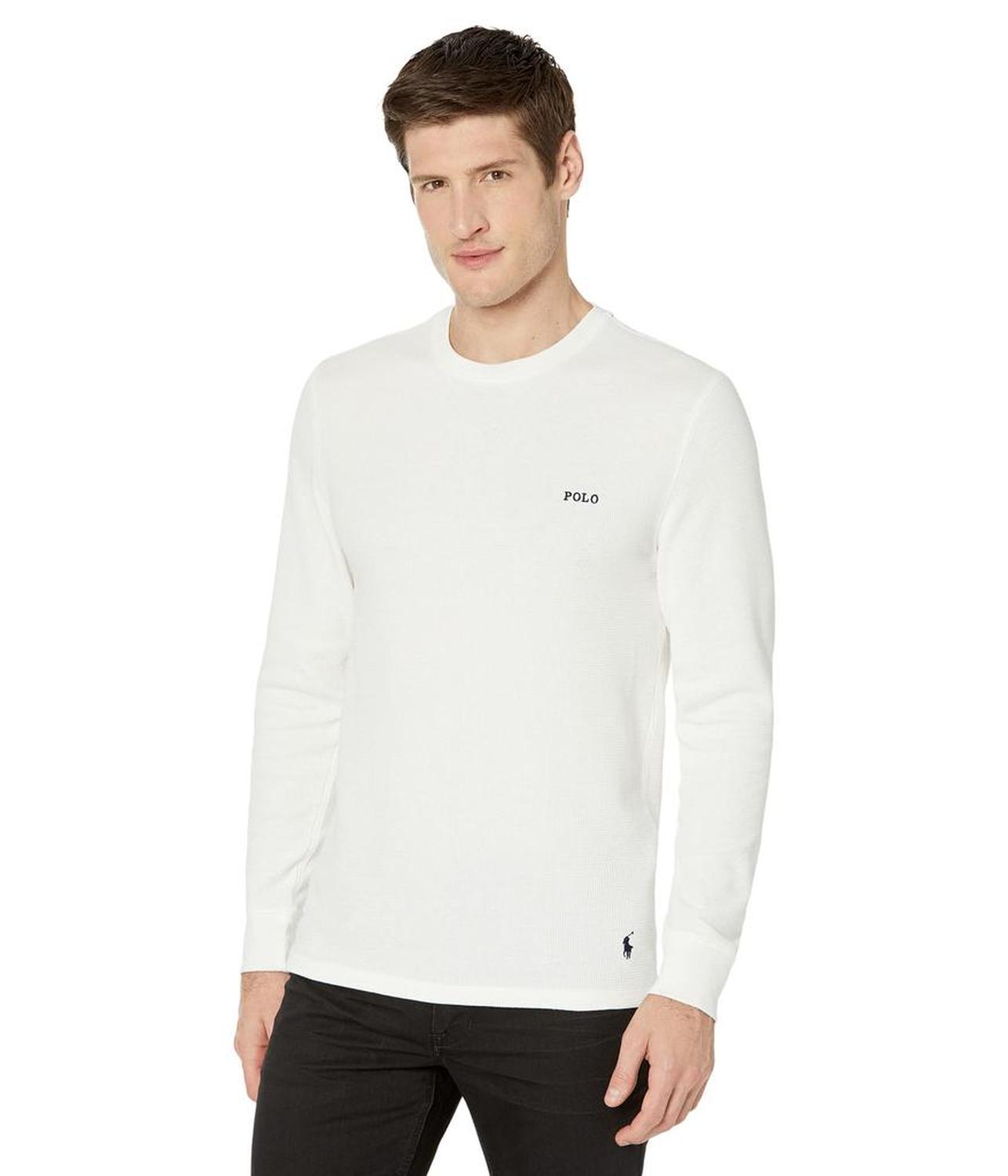 Waffle Long Sleeve Crew