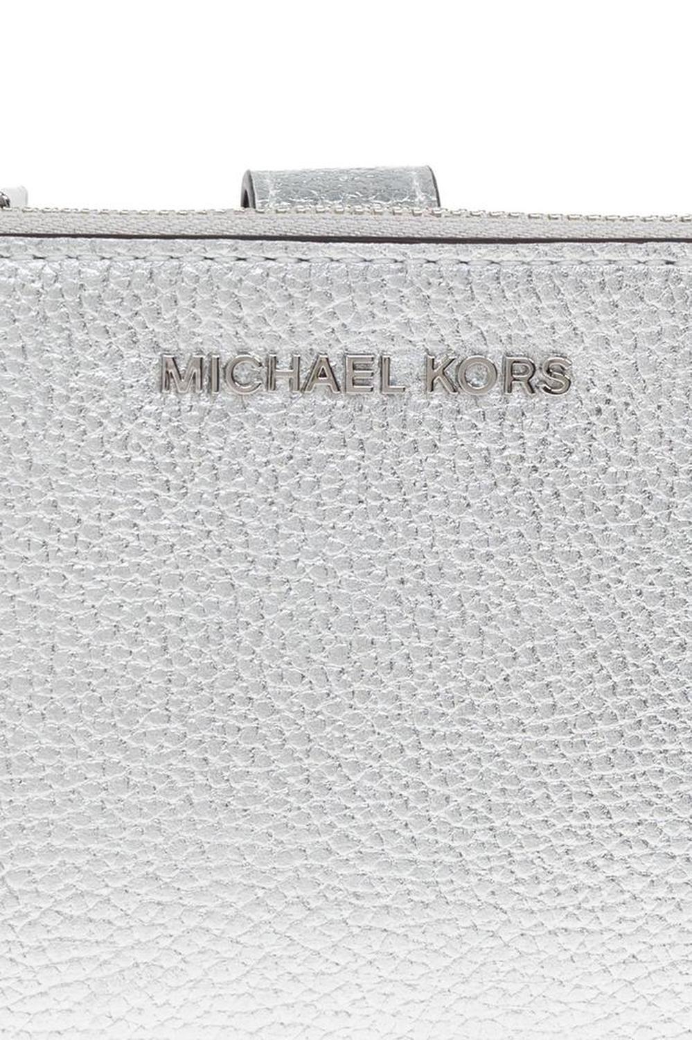 Michael Michael Kors Jet Set Large Metallic Smartphone Wallet