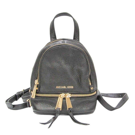 Michael Kors Rhea  Leather Backpack Bag (Pre-Owned)