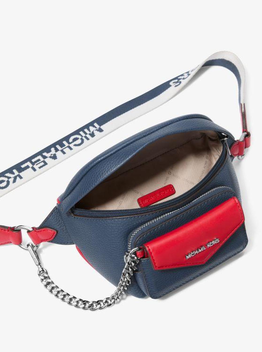 Maisie Large Pebbled Leather 2-in-1 Sling Pack