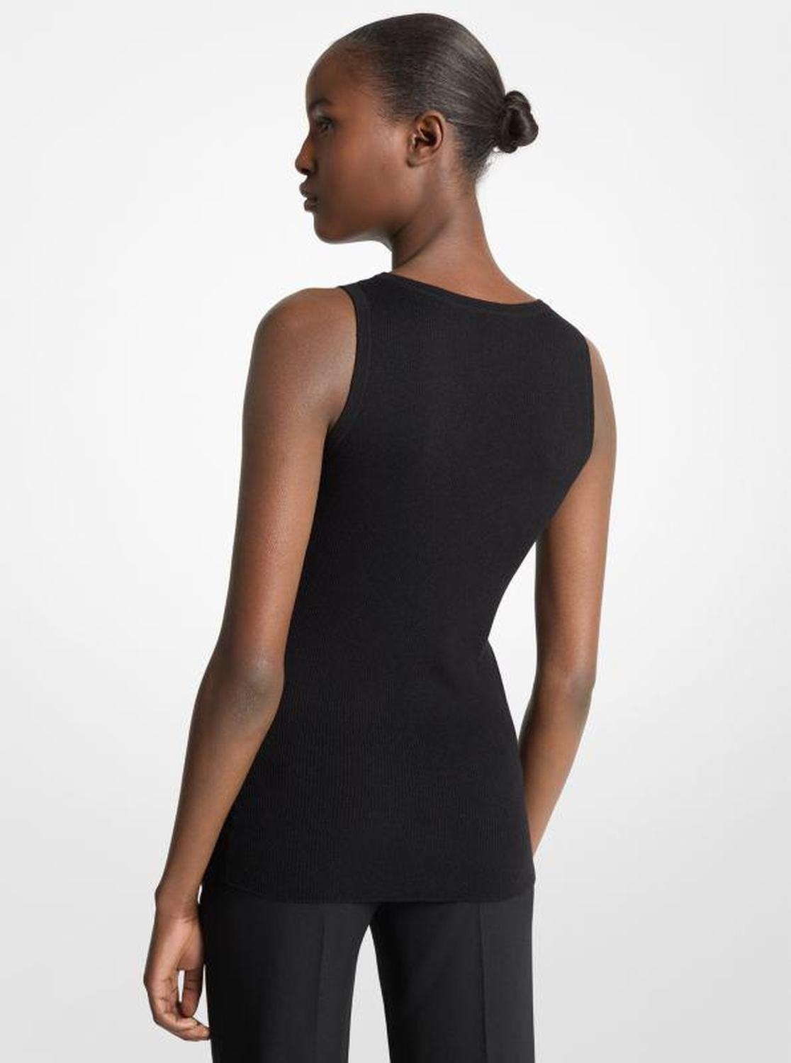 Bette Cashmere Scoopneck Tank Top