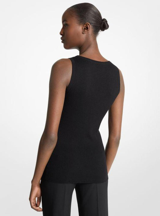 Bette Cashmere Scoopneck Tank Top