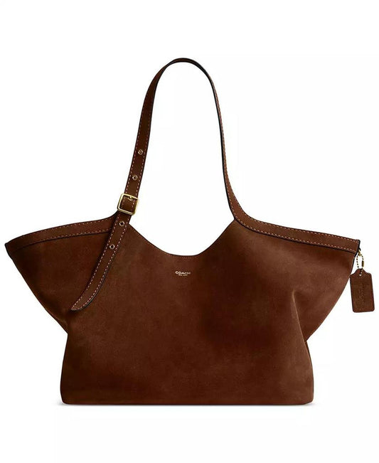 Suede Gramercy Tote
