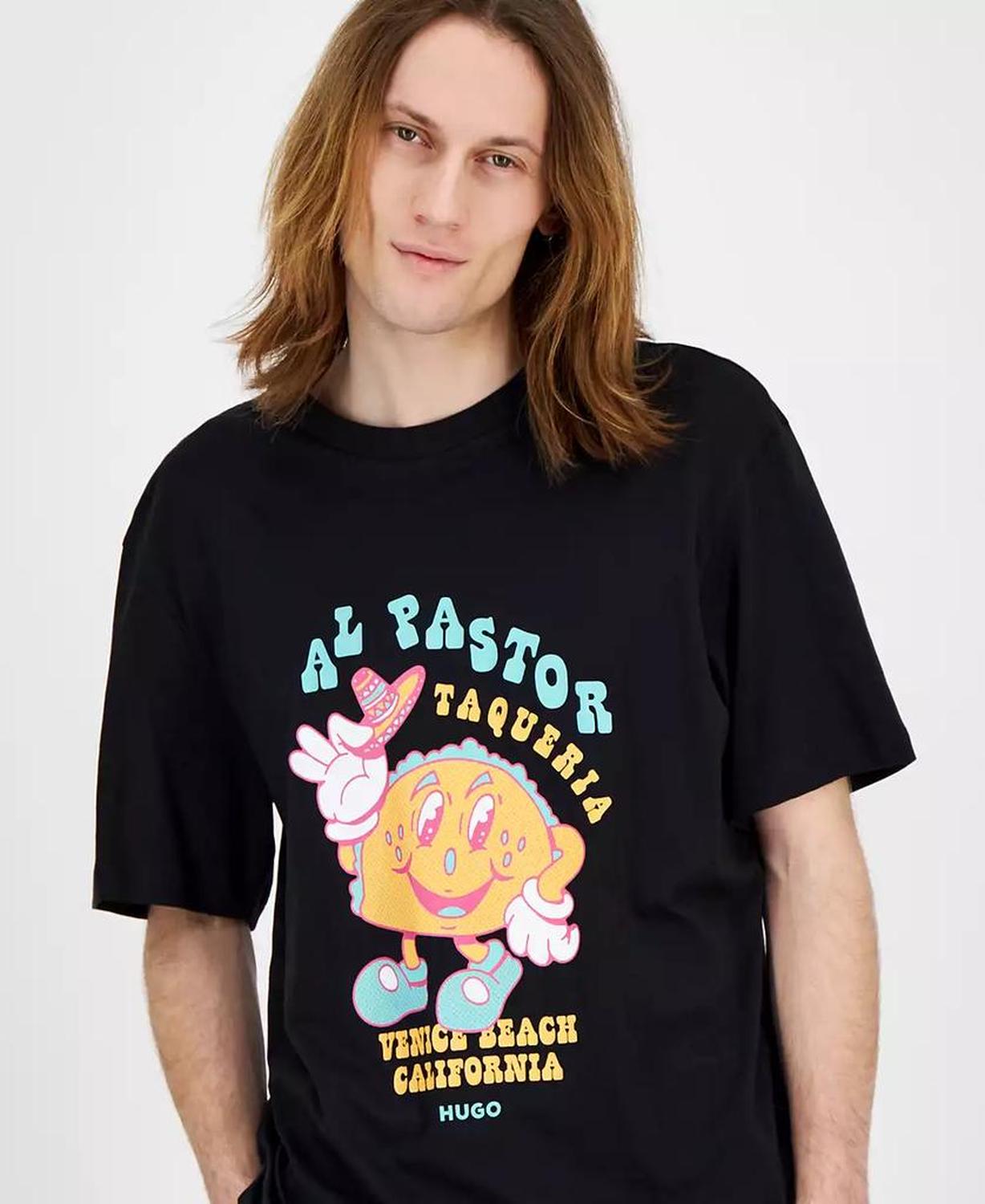 Men's Nugotacos Short Sleeve Crewneck Graphic T-Shirt