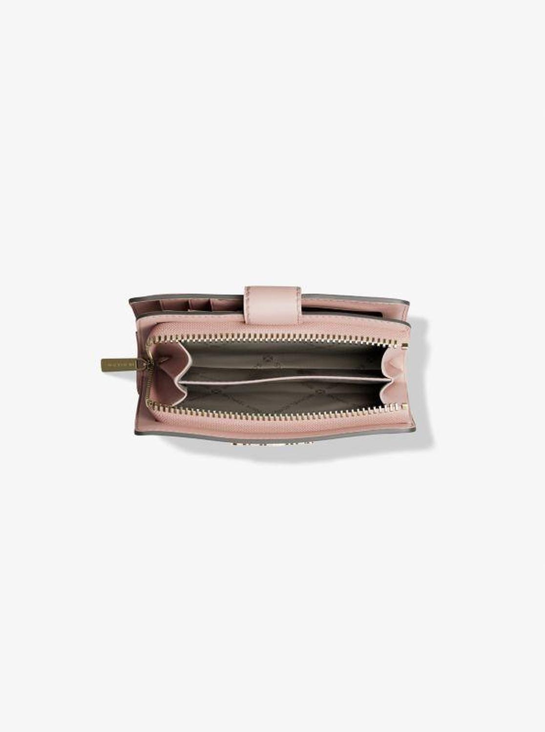 Jet Set Medium Signature Logo Bi-Fold Wallet
