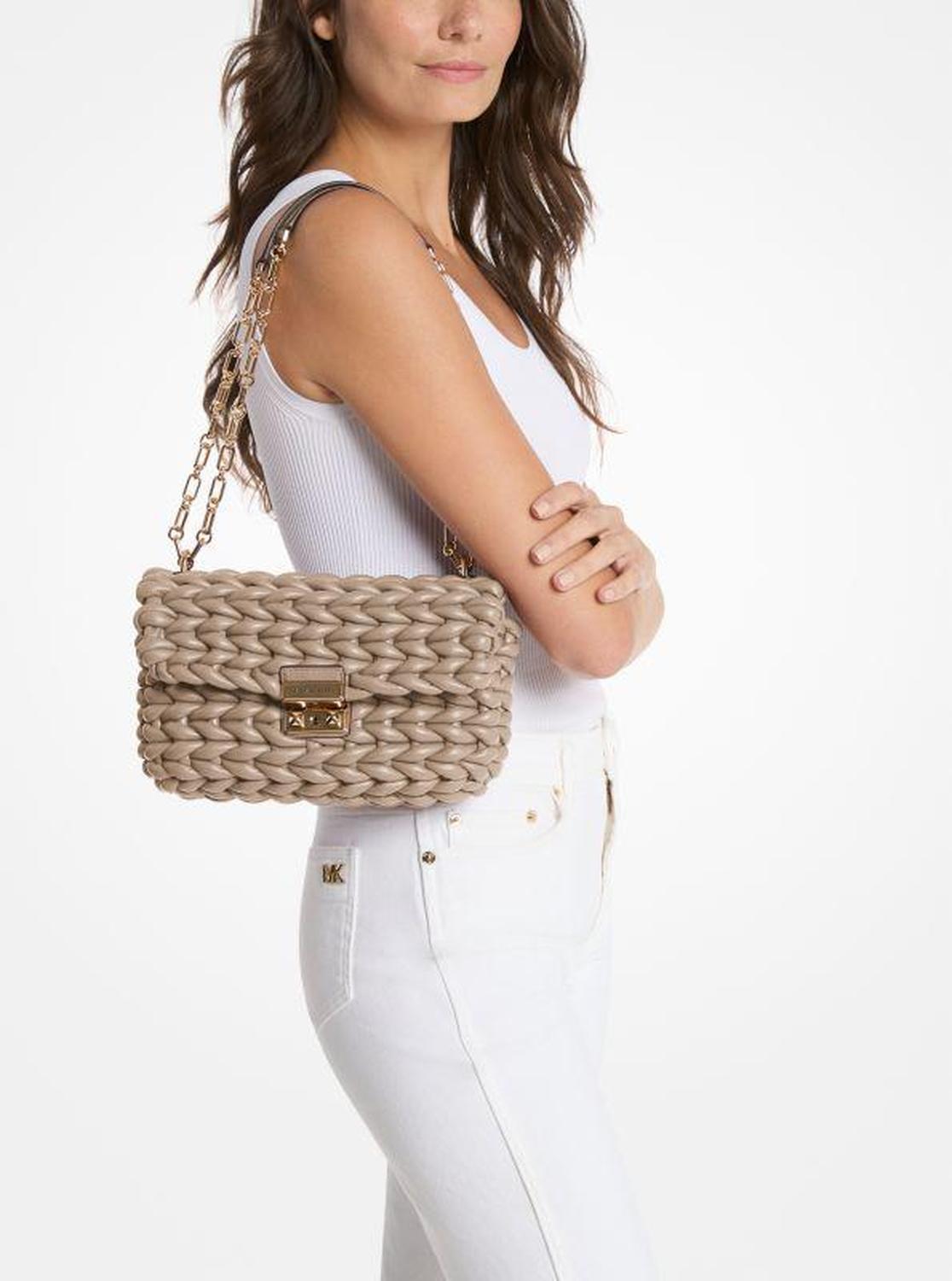 Tribeca Large Hand-Braided Shoulder Bag