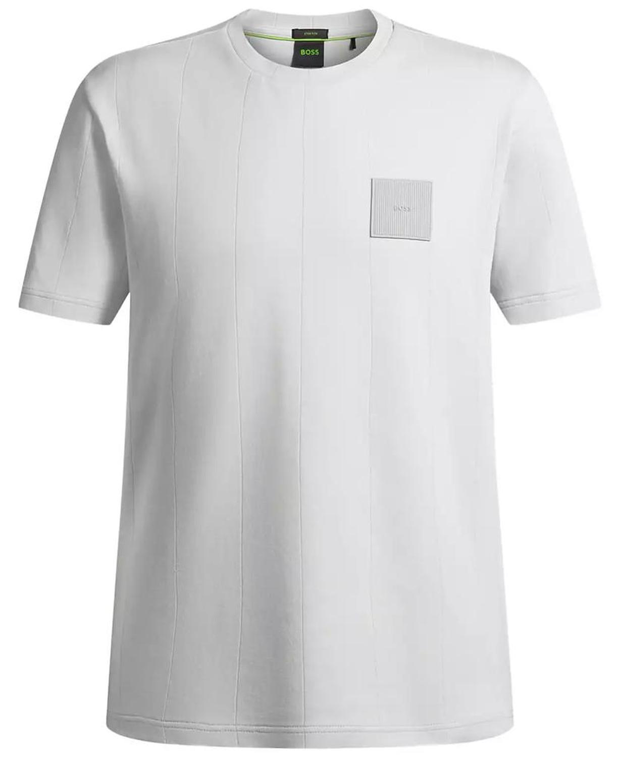 Men's Drop-Stitch Detail Relaxed-Fit T-Shirt