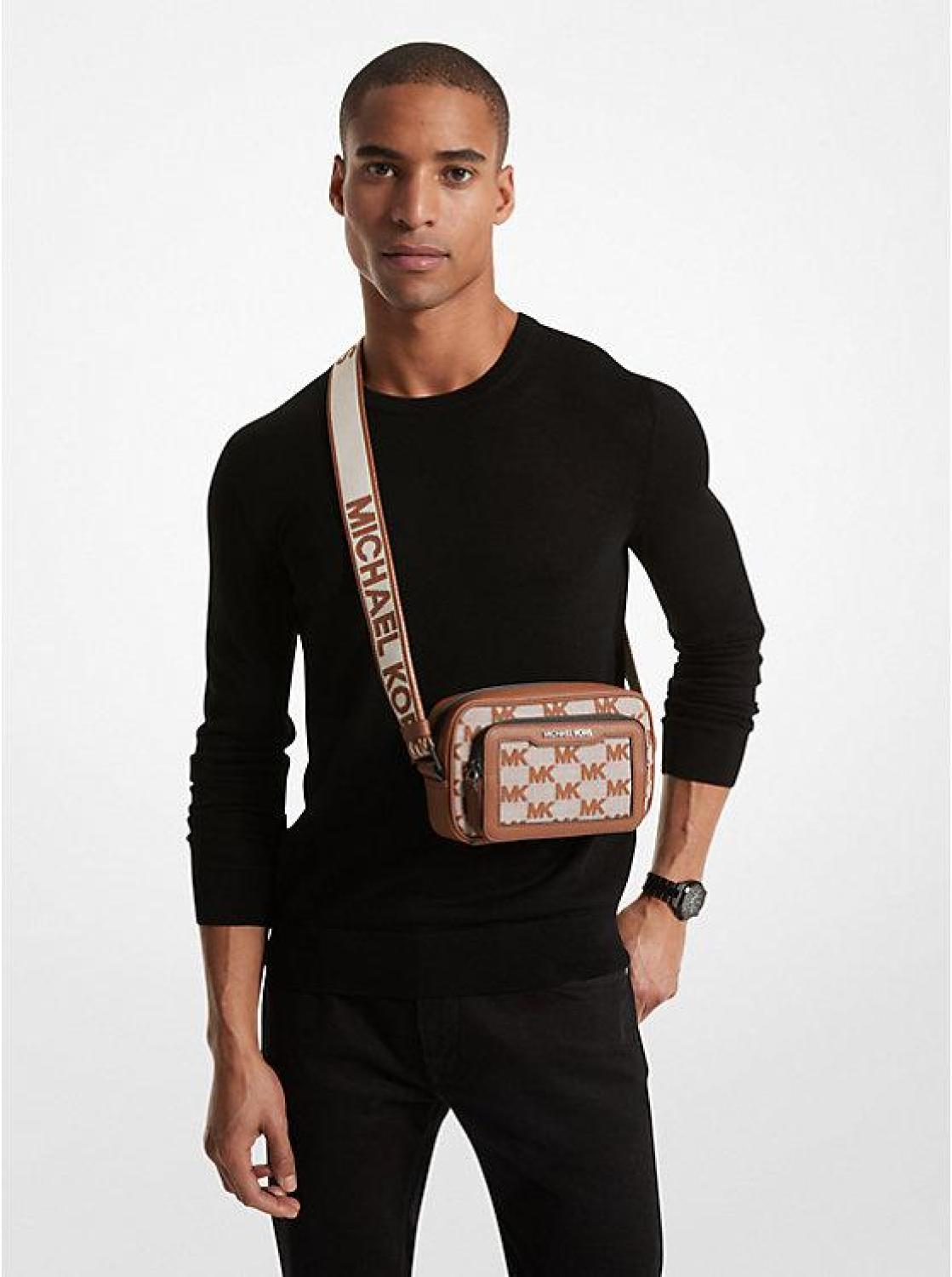 Cooper Logo Jacquard Camera Bag