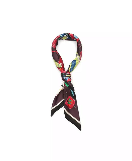 Women's Cocktail Party Silk Square Scarf