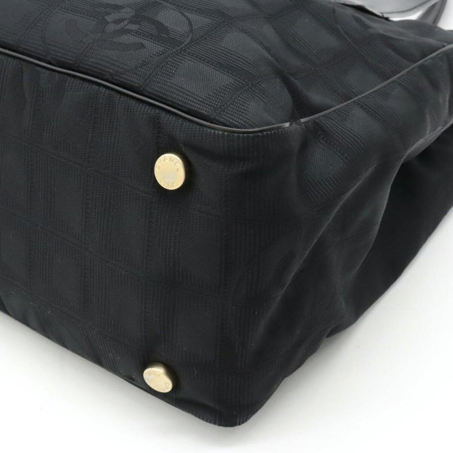 Chanel Travel Line Canvas Tote Bag (Pre-Owned)