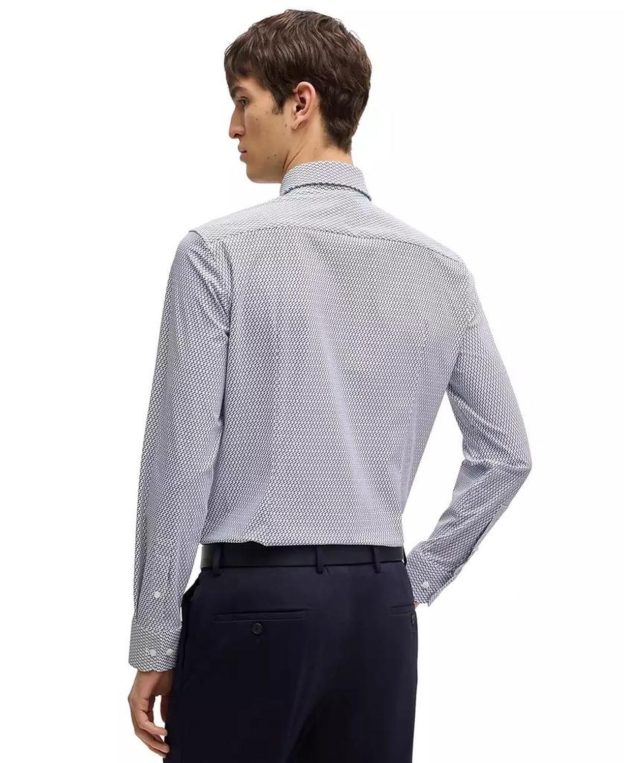 Men's Performance-Stretch Slim-Fit Dress Shirt