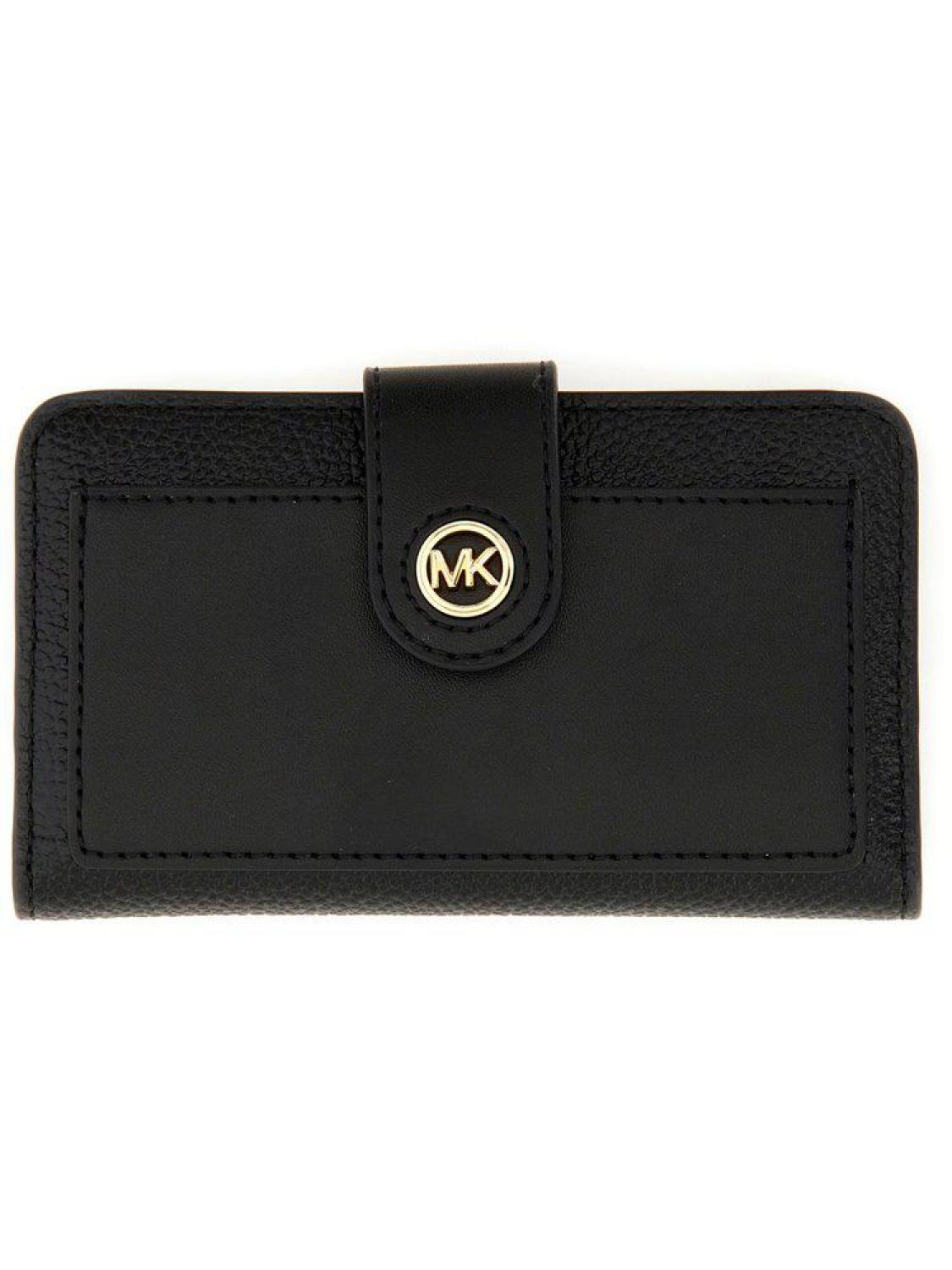 Michael Michael Kors Logo Plaque Bifold Wallet
