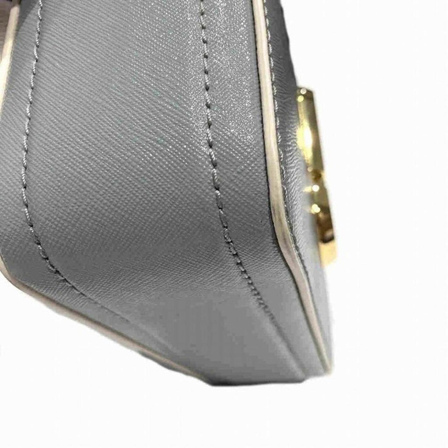 Leather Handbag Shoulder Bag (Pre-Owned)