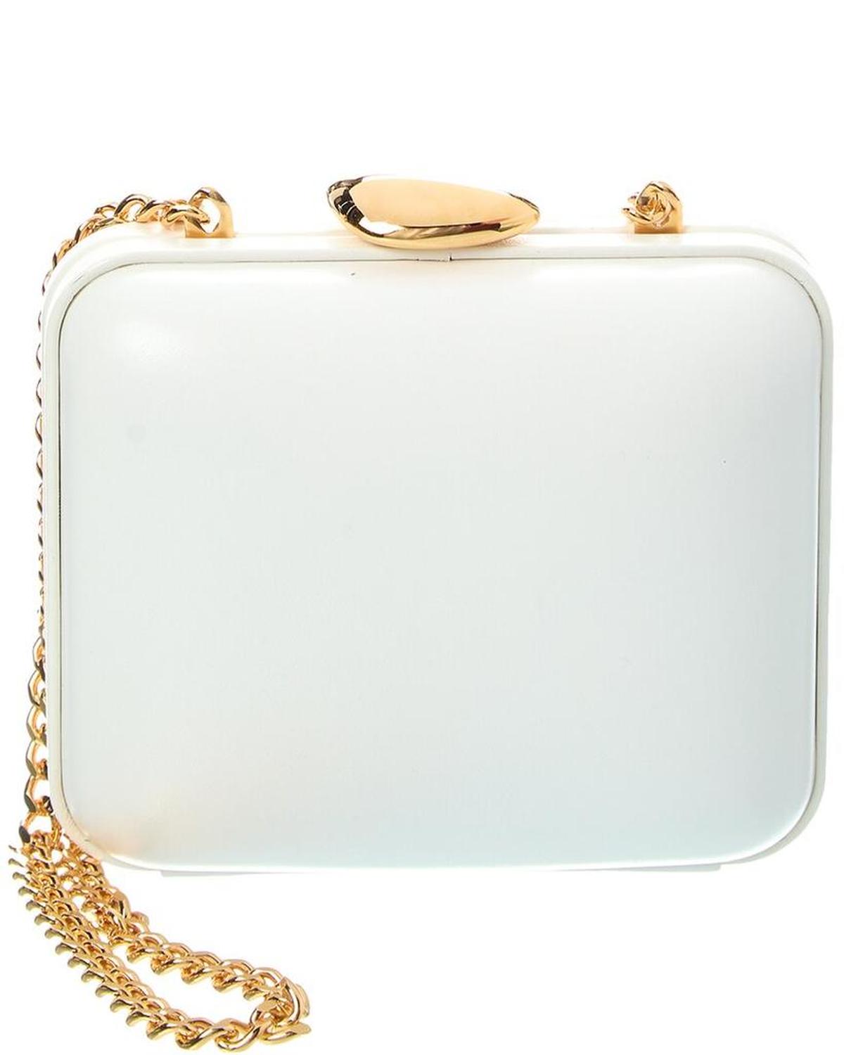 Collection Leather Mini Box Minaudiere