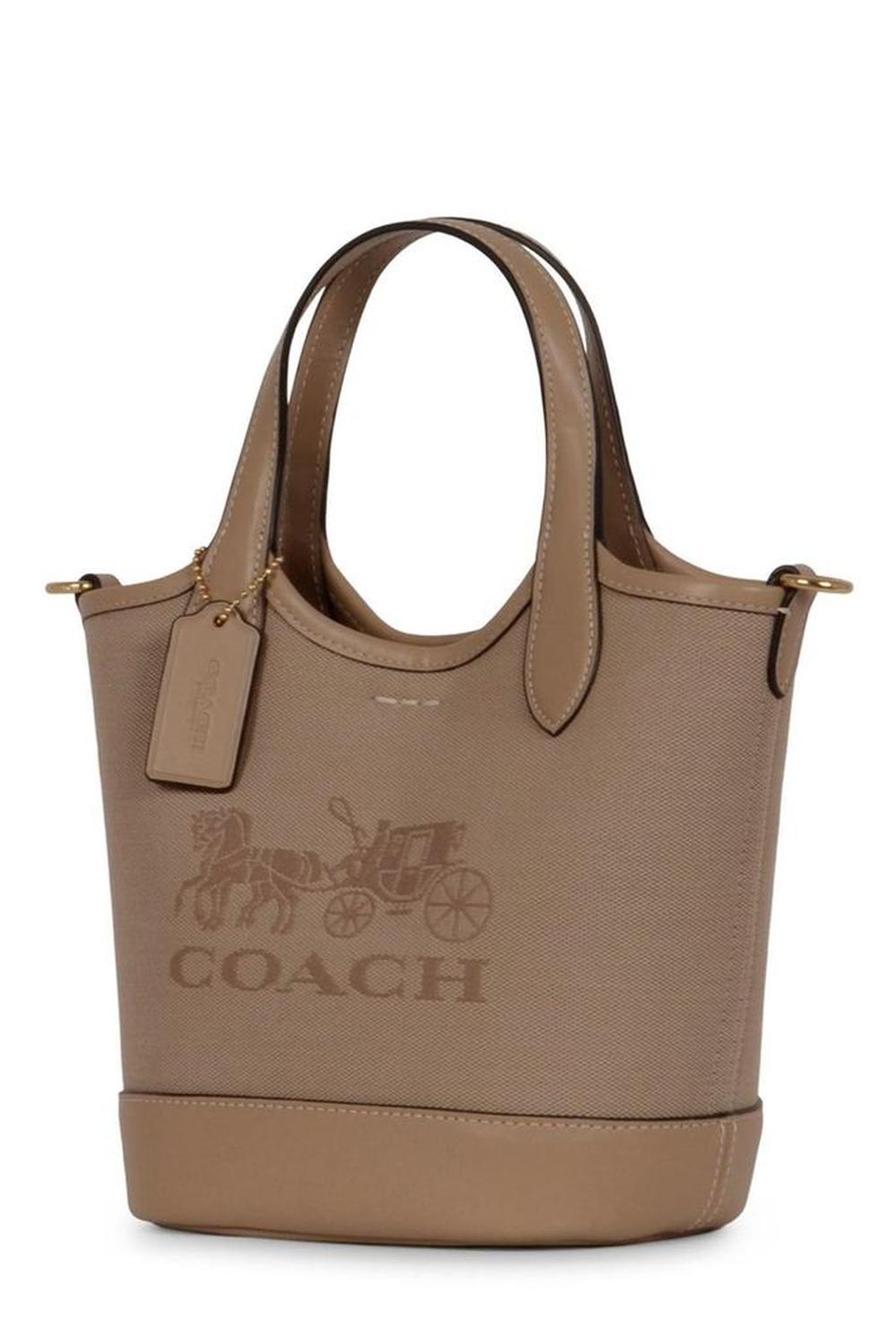 Coach Carriage Printed Hanna Bucket Bag