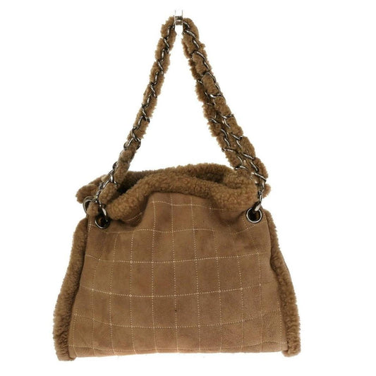 Chanel Cabas  Suede Handbag (Pre-Owned)