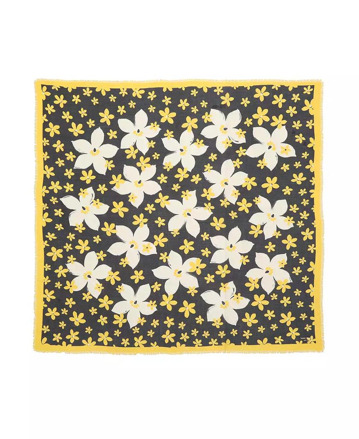 Women's Summer Blooms Large Square Scarf