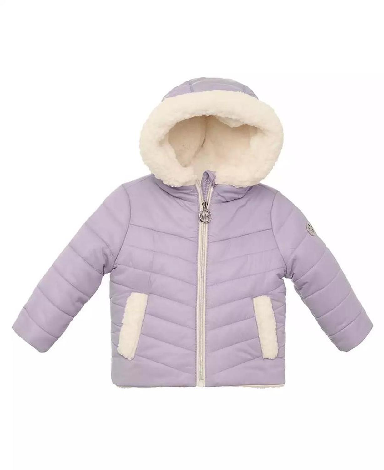 Infant Girl Plush Lined Midweight Jacket