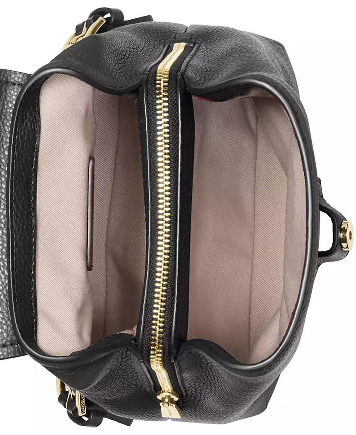 Quinn Leather Flap Backpack
