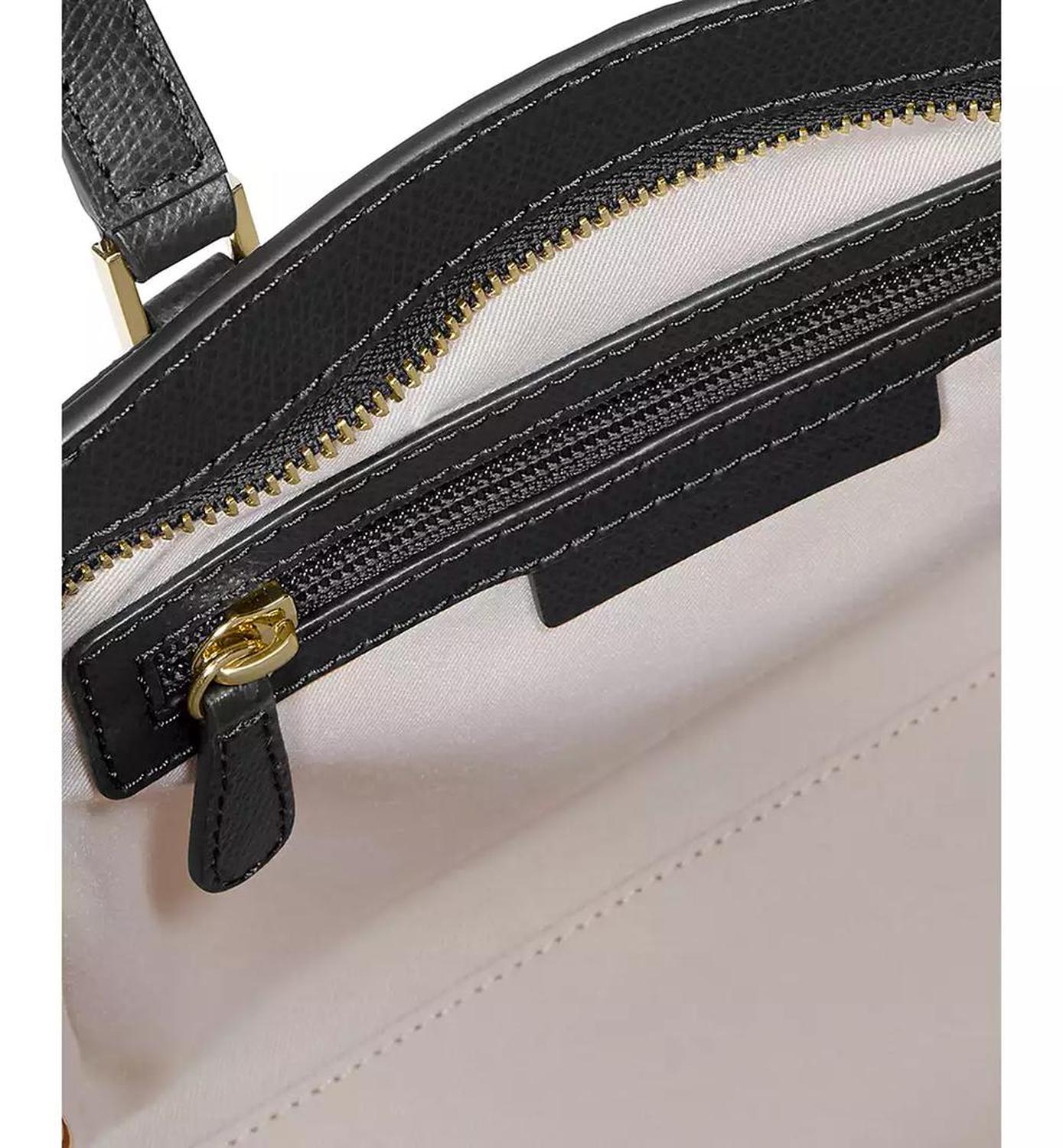Taryn Small Convertible Top Zip Tote Crossbody