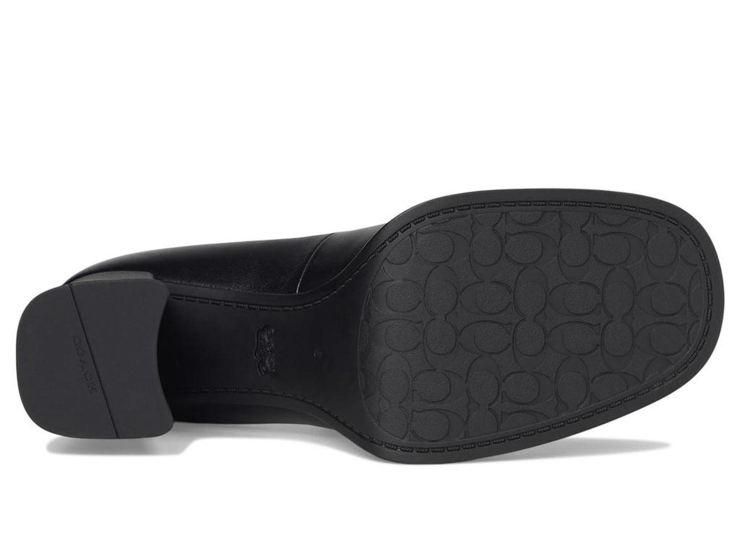 Sculpted C Leather Pumps