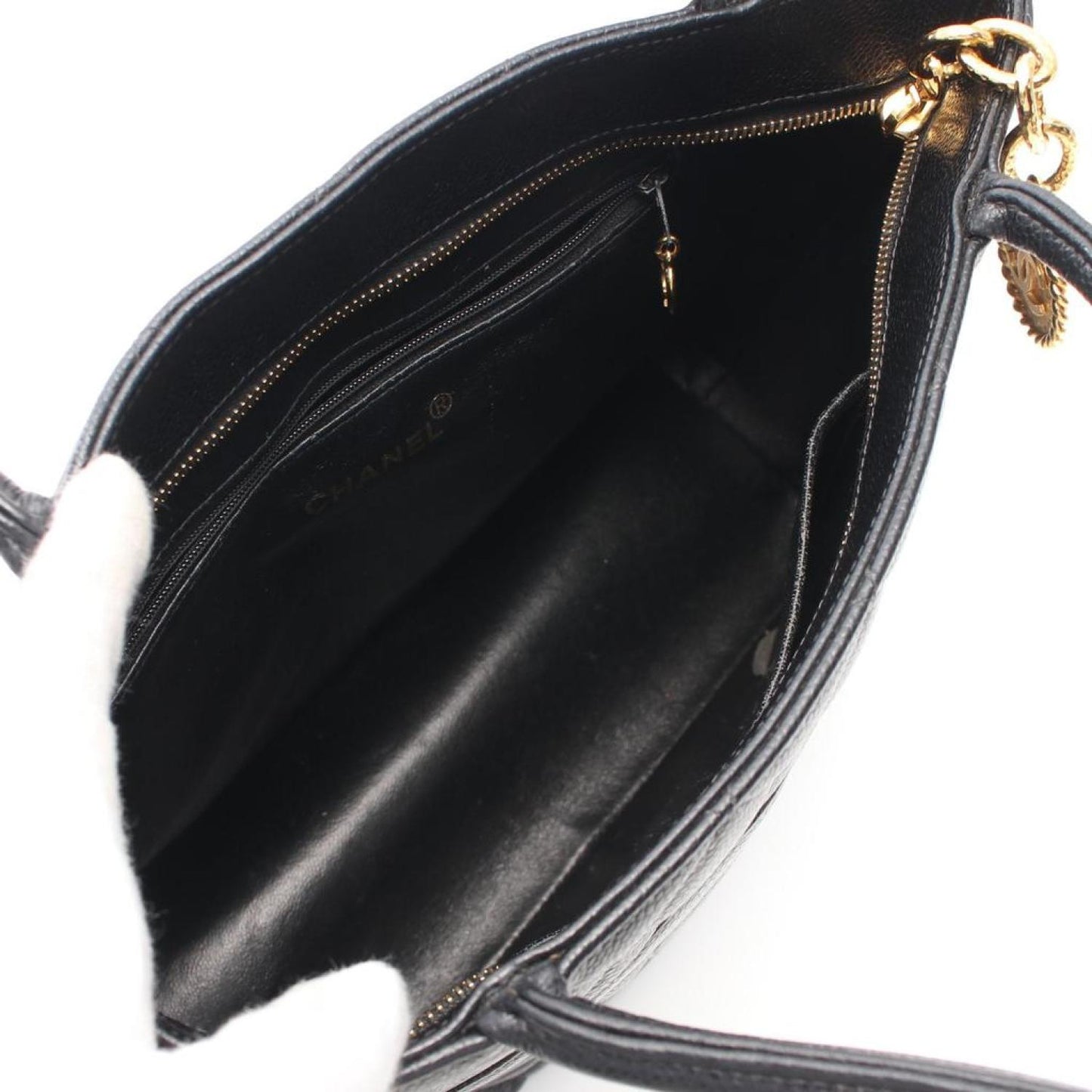 Reissue Tote Handbag Tote Bag Caviar Skin Gold Hardware