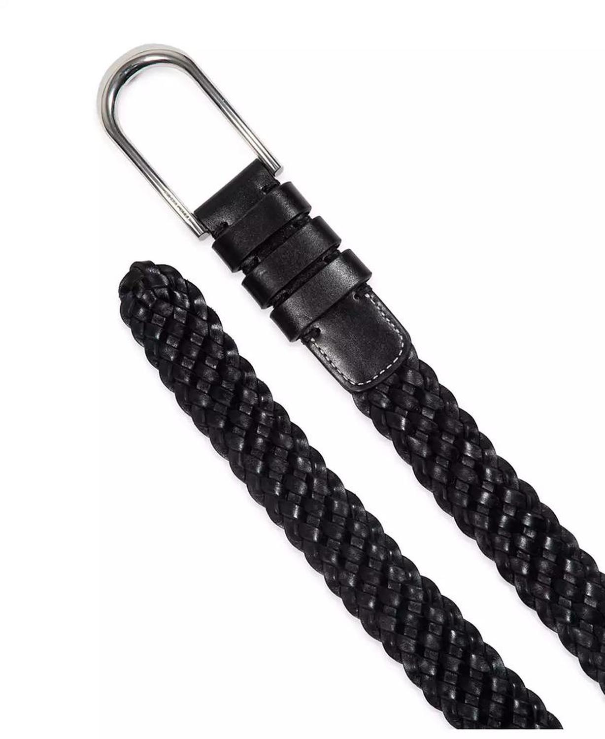 Women's 32mm Braided Leather Belt