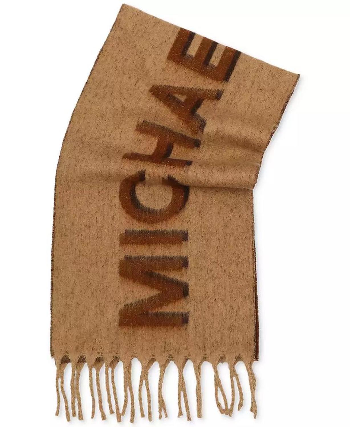 Shadow M Kors Logo Wrap Scarf