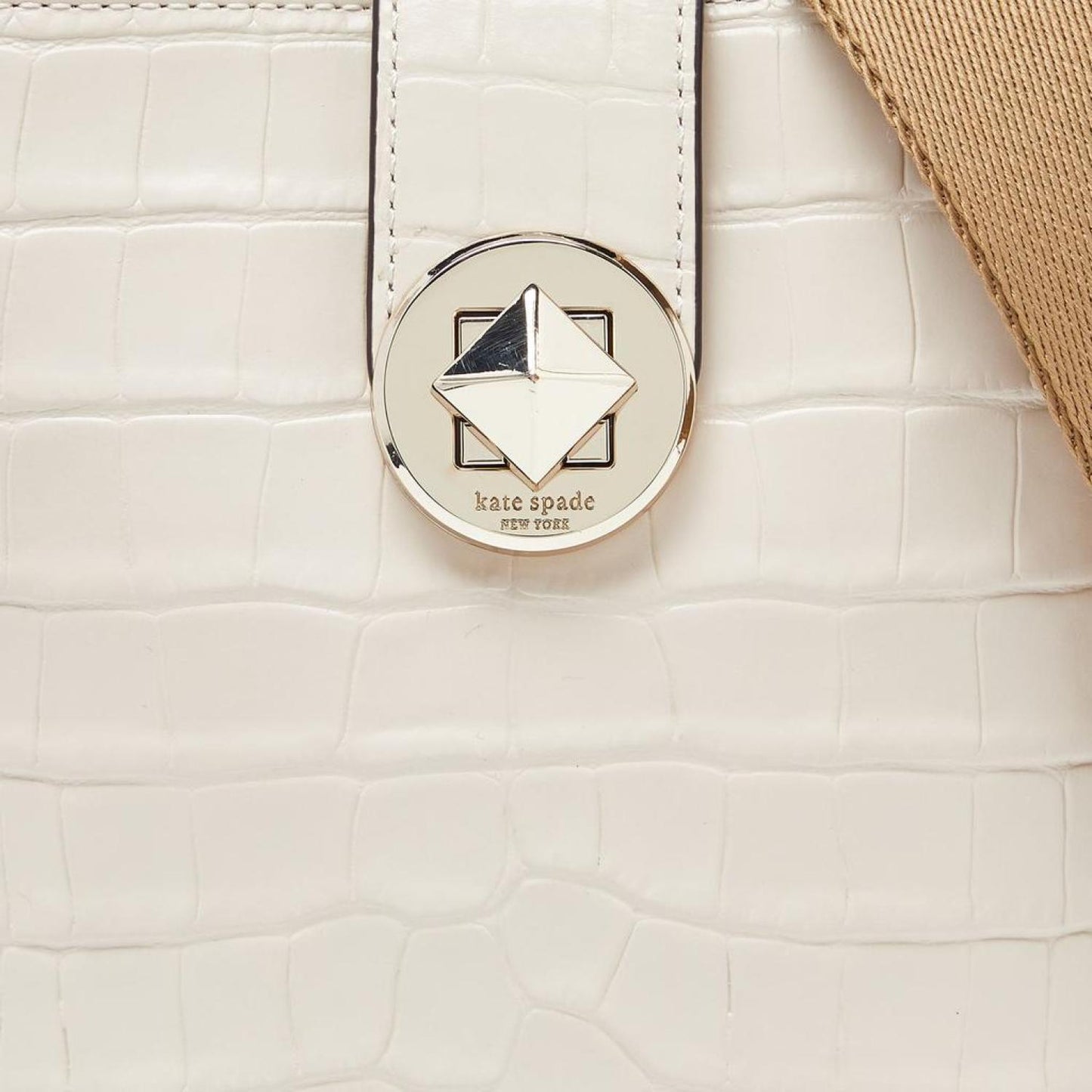 Kate Spade Embossed Leather Mini Audrey Bucket Bag