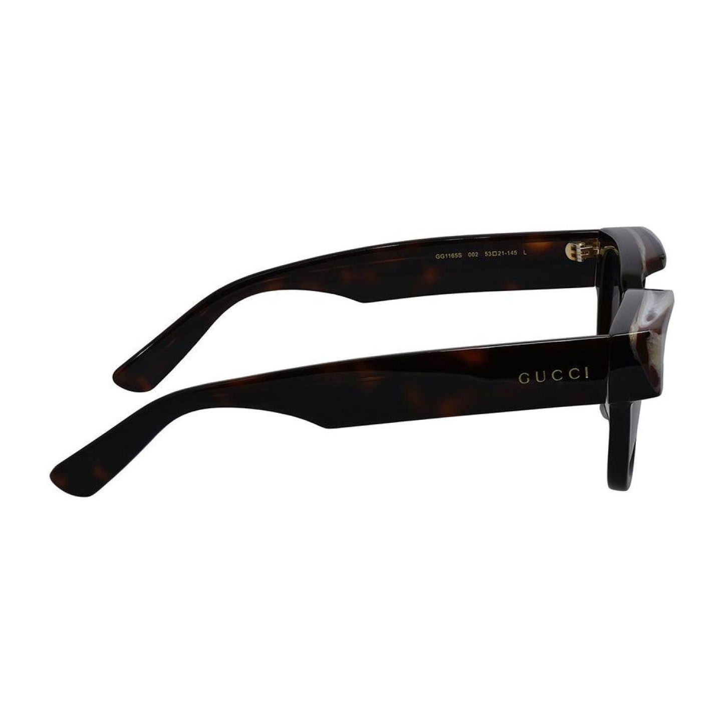 Gucci GG 1165S 002 Mens Round Sunglasses