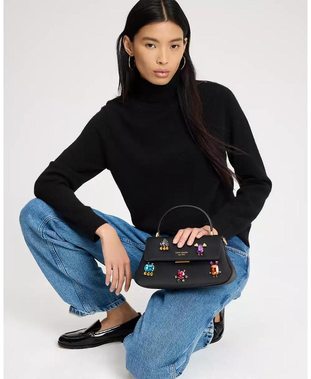 Grace Embellished Small Satchel Bag