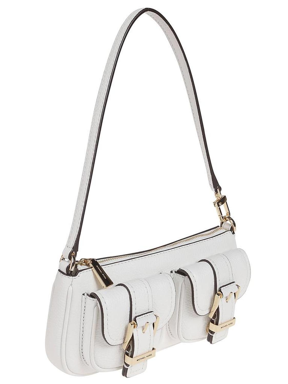 Michael Michael Kors Zoe Buckle Detailed Shoulder Bag
