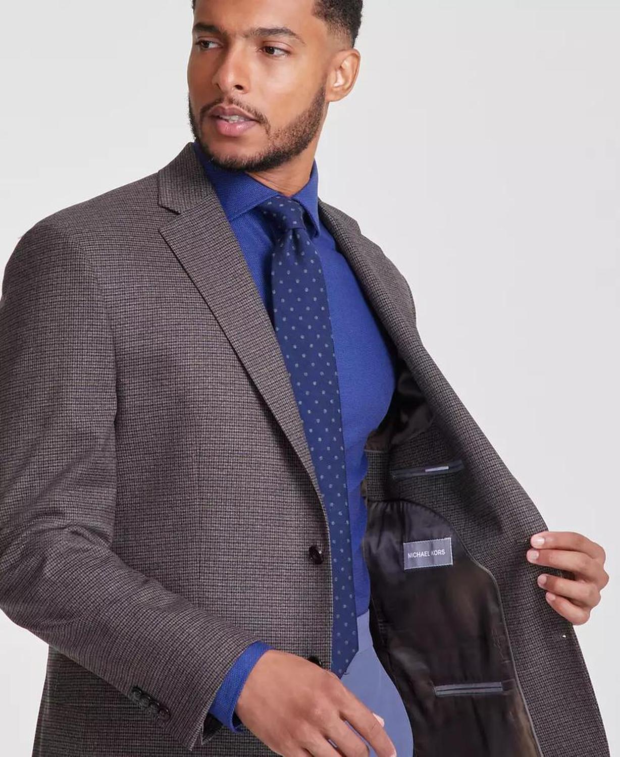 Men's Classic-Fit Pattern Sport Coat