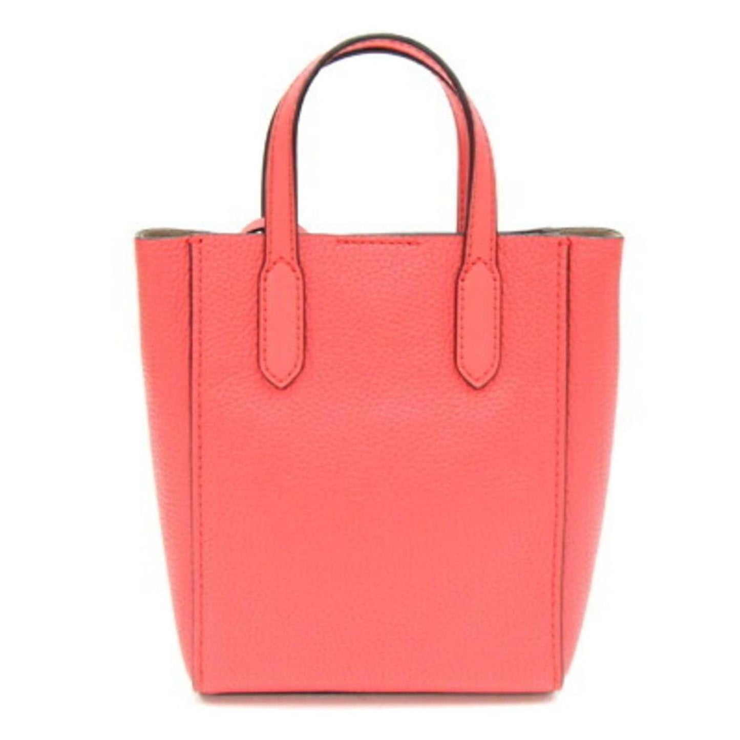 Leather Handbag Shoulder Bag (Pre-Owned)