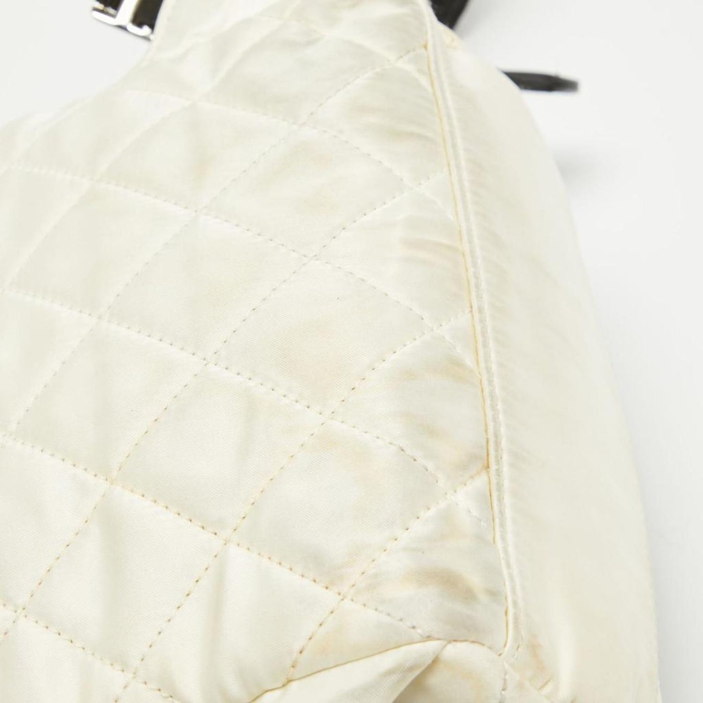 Chanel /offQuilted Satin And Tweed Sequins Mini Backpack